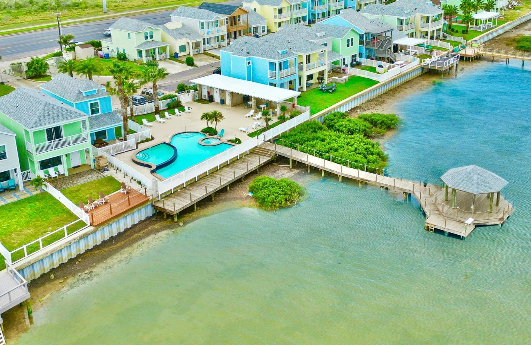 Bayfront Cottage- Pool - Hot Tub - Close To Beach Порт-Изабел Экстерьер фото